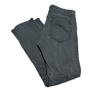 Y2K Lip Service Gray Low Rise Cotton Blend Button Fly Jeans Men's 31x31